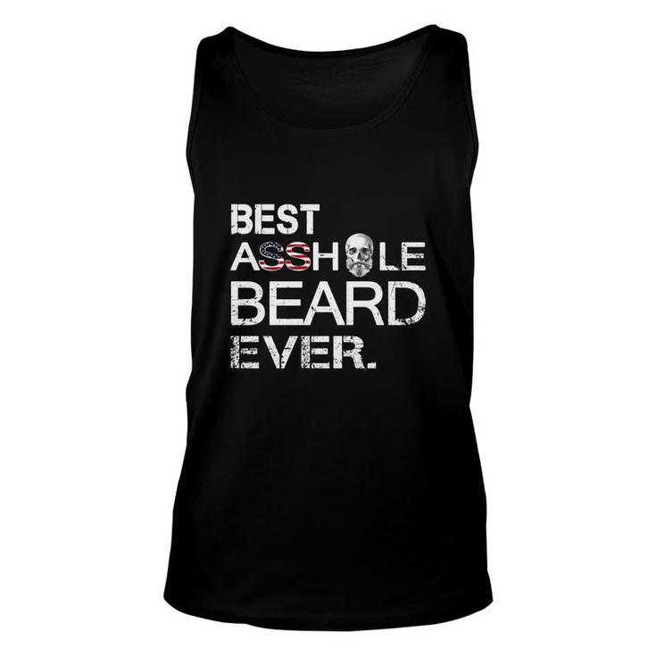 Mens Best Asshole Beard Ever Unisex Tank Top