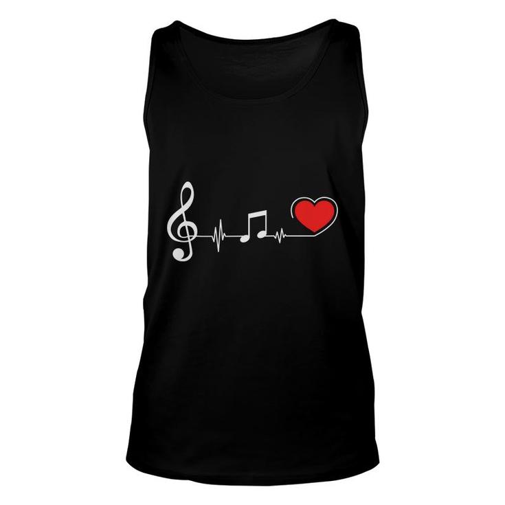 Music Teacher And How To Feel Music With All Your Heart Unisex Tank Top