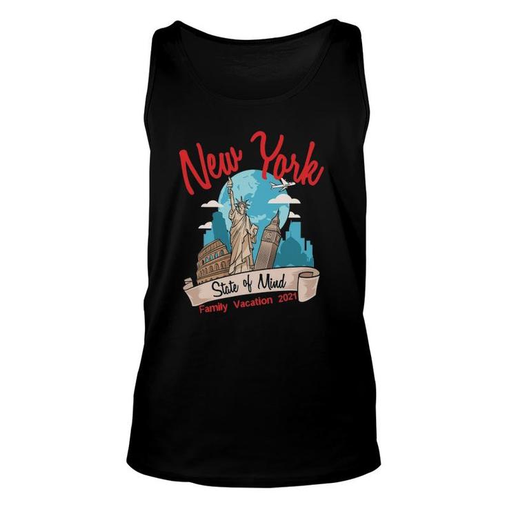 New York Family Vacation 2021 Graphic Tees Souvenir Unisex Tank Top