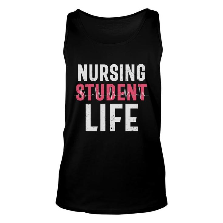 Nursing Student Life Heartbeat Great Pinl Nurse New 2022 Unisex Tank Top