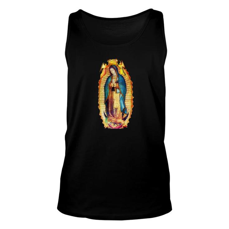 Our Lady Of Guadalupe Catholic Jesus Virgin Mary Unisex Tank Top