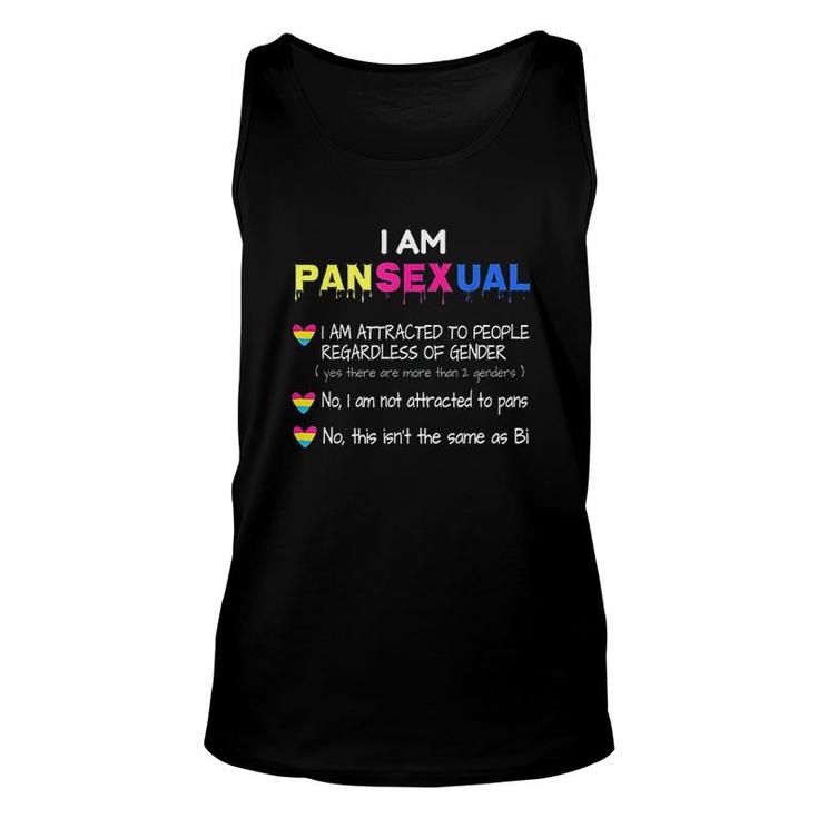 Pansexual Definition Unisex Tank Top