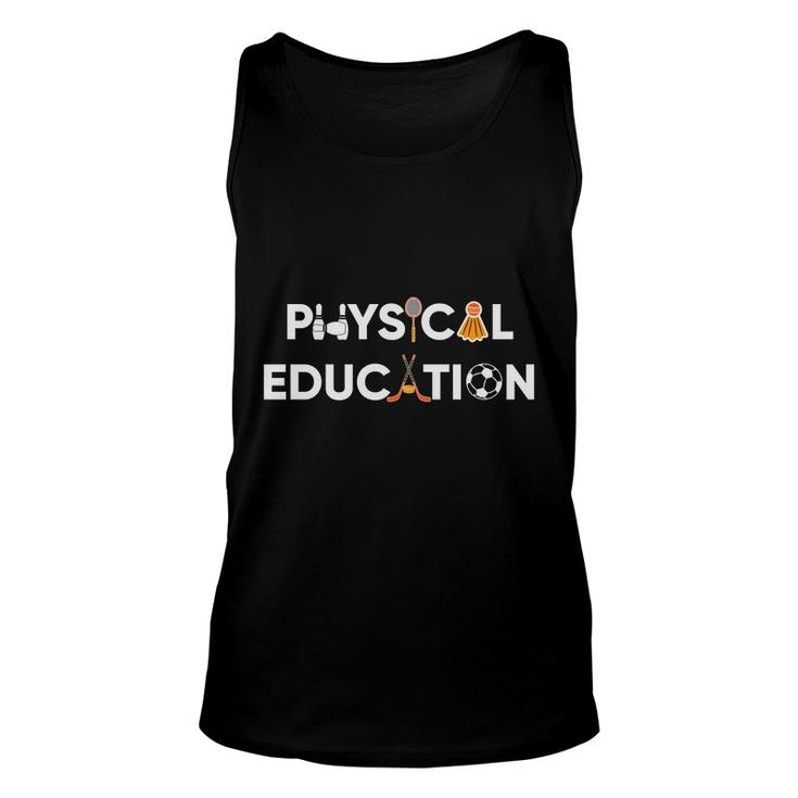 Physical Education Teacher Sport Great Graphic Unisex Tank Top