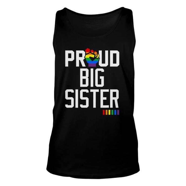 Proud Big Sister Gay Pride Month Lgbtq Unisex Tank Top
