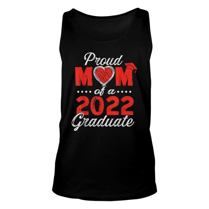 Proud Mom Of A Class Of 2022 Graduate Senior 22 Mommy Tank Top