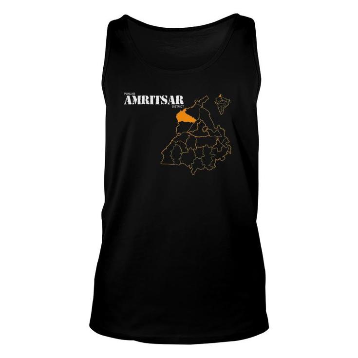 Punjab Amritsar District India Gift Unisex Tank Top