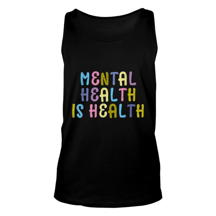Rd Mental Health Matters Mental Health Awareness  Unisex Tank Top