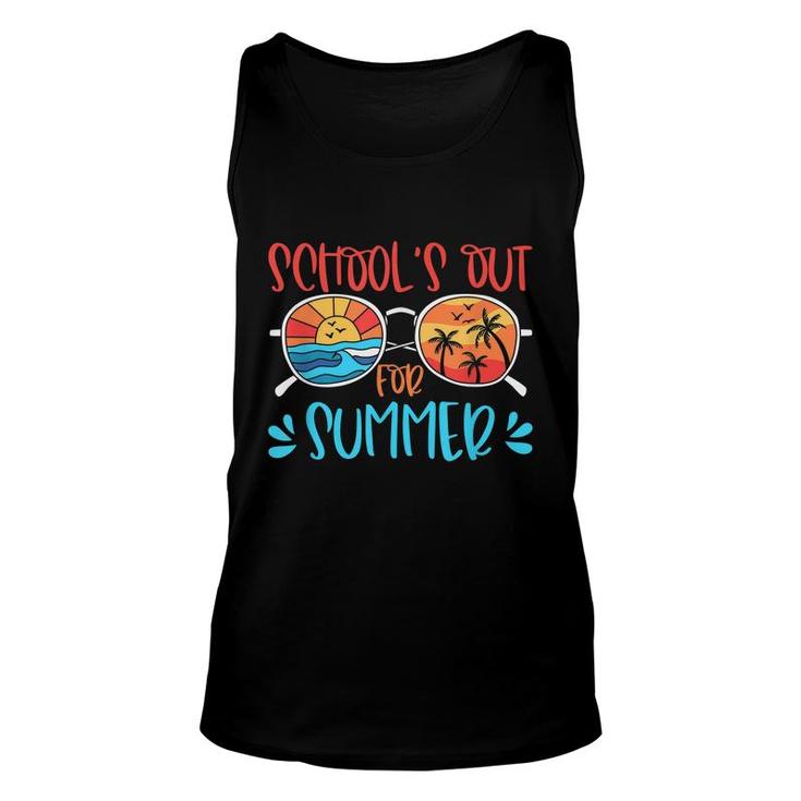 Schools Out For Summer Funny Teacher Last Day Of School Unisex Tank Top