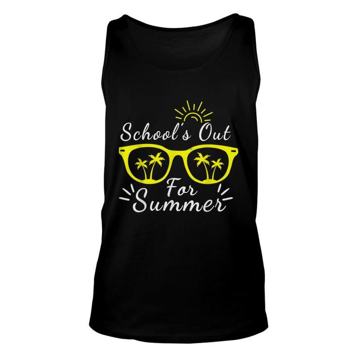 Schools Out For Summer Teacher Summer Last Day Of School  Unisex Tank Top