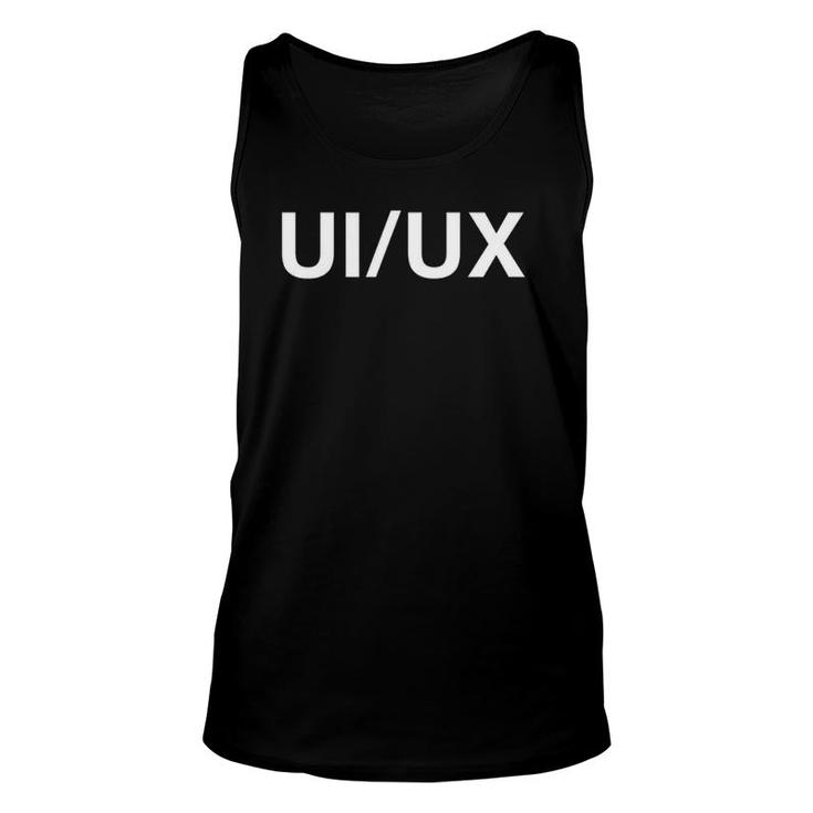 Simple Uiux Design Geek T Unisex Tank Top