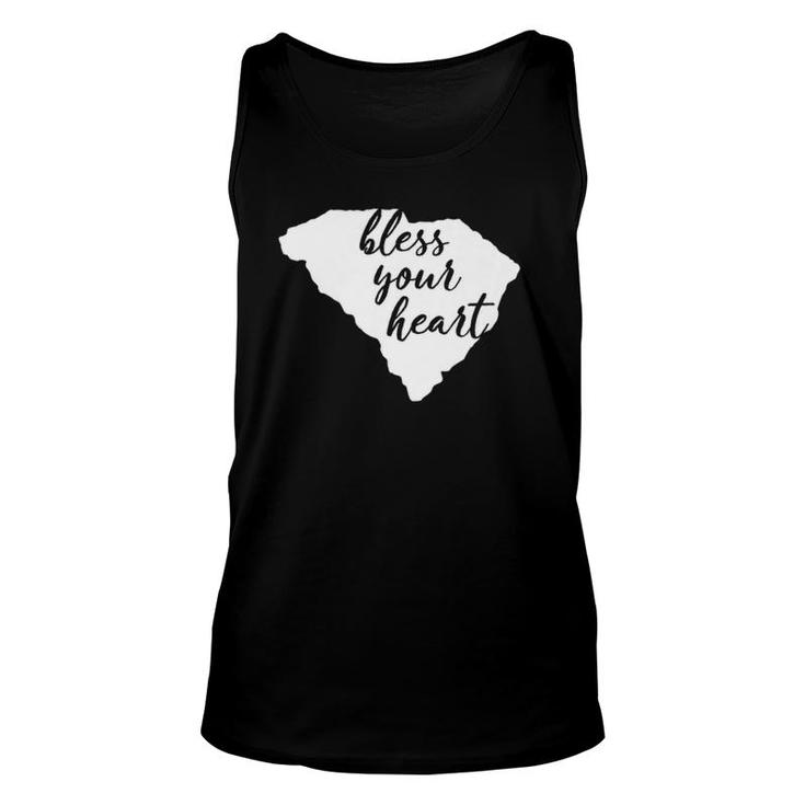 South Carolina - Bless Your Heart  Unisex Tank Top
