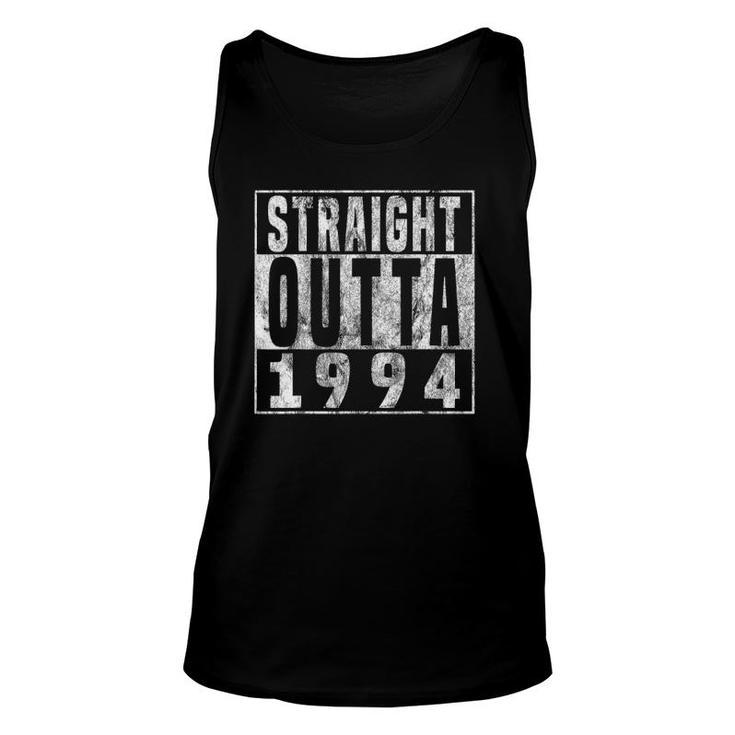 Straight Outta 1994 27Th Birthday Gift 27 Years Old Unisex Tank Top