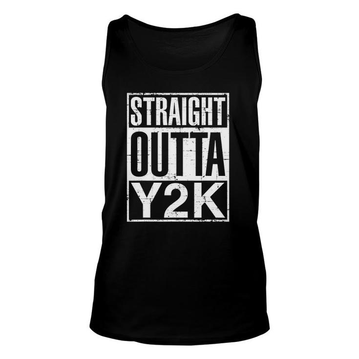 Straight Outta Y2k Turning 22Nd Birthday For Men Women Tank Top