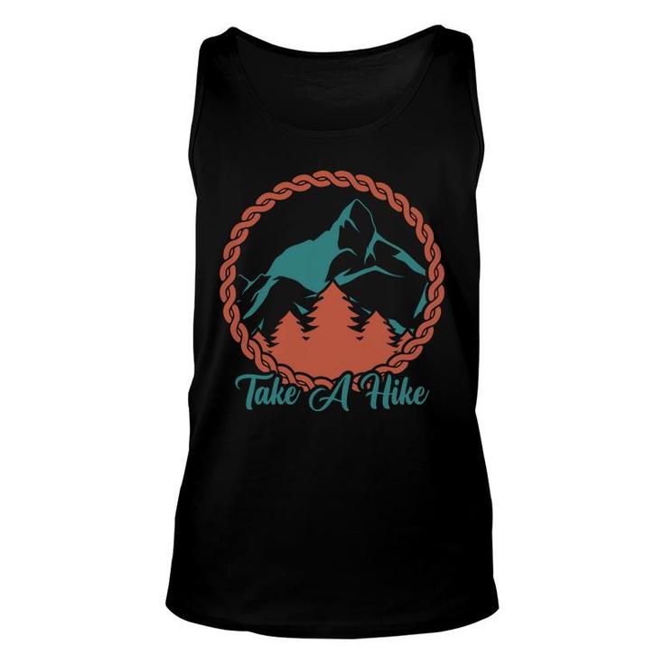 Take A Hike Explore Travel Lover Circle Great Unisex Tank Top