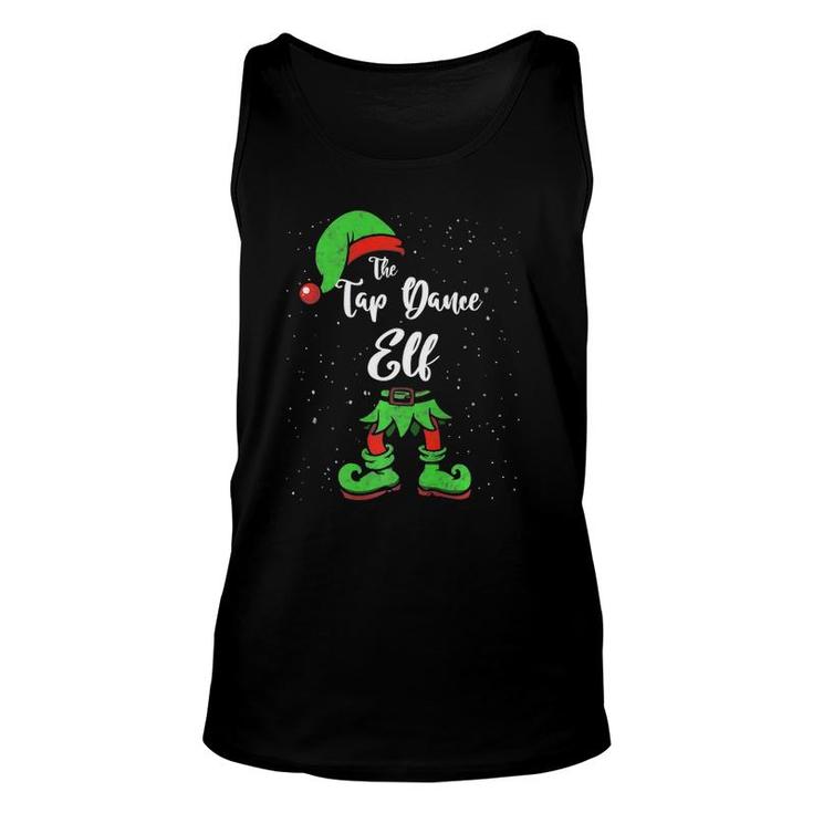 Tap Dance Elf Matching Family Christmas Pajama Costume  Unisex Tank Top