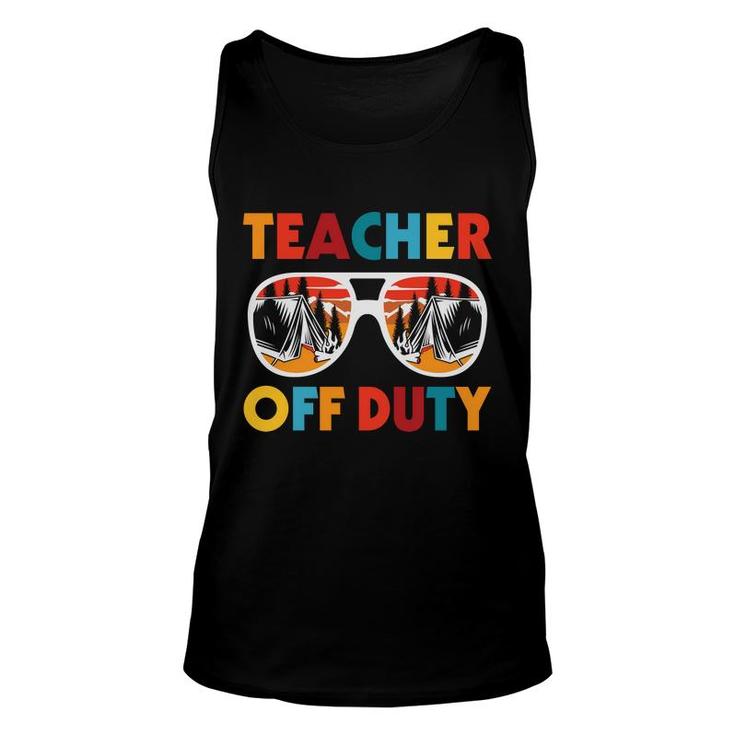 Teacher Off Duty Making Students Very Surprised And Sad Unisex Tank Top