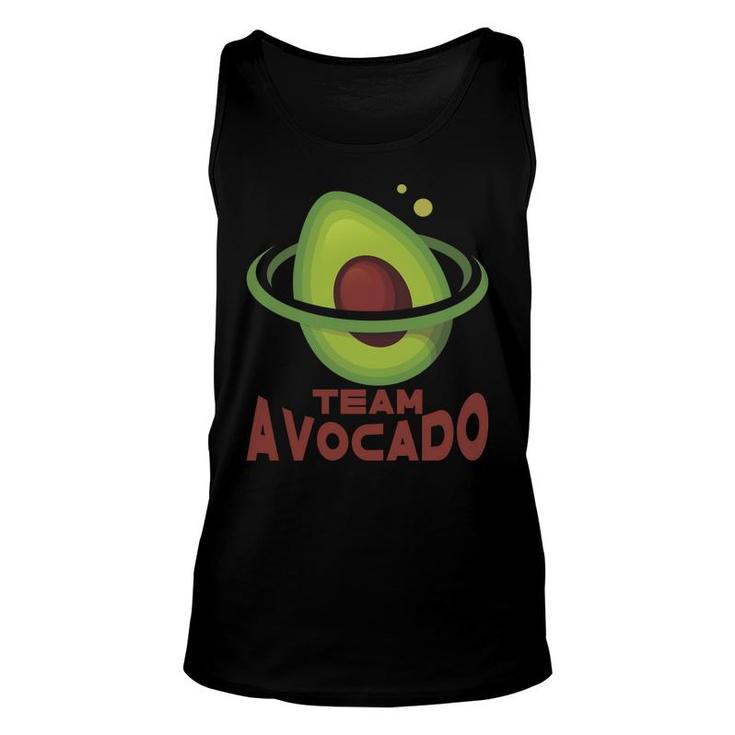 Team Avocado Is Best In Metaverse Funny Avocado Unisex Tank Top