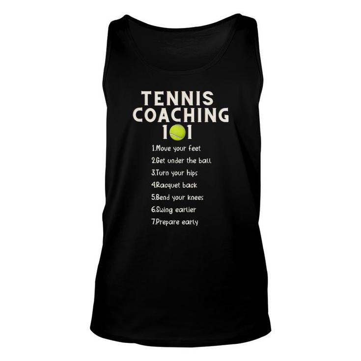 Tennis Coaching Best Tennis Coaching Tips  Unisex Tank Top