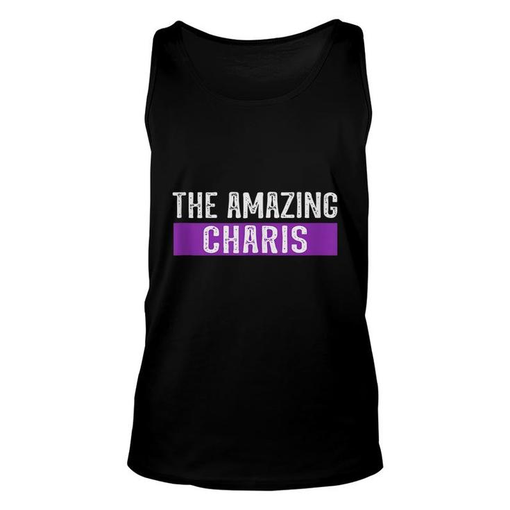 The Amazing Charis First Name Birthday Unisex Tank Top