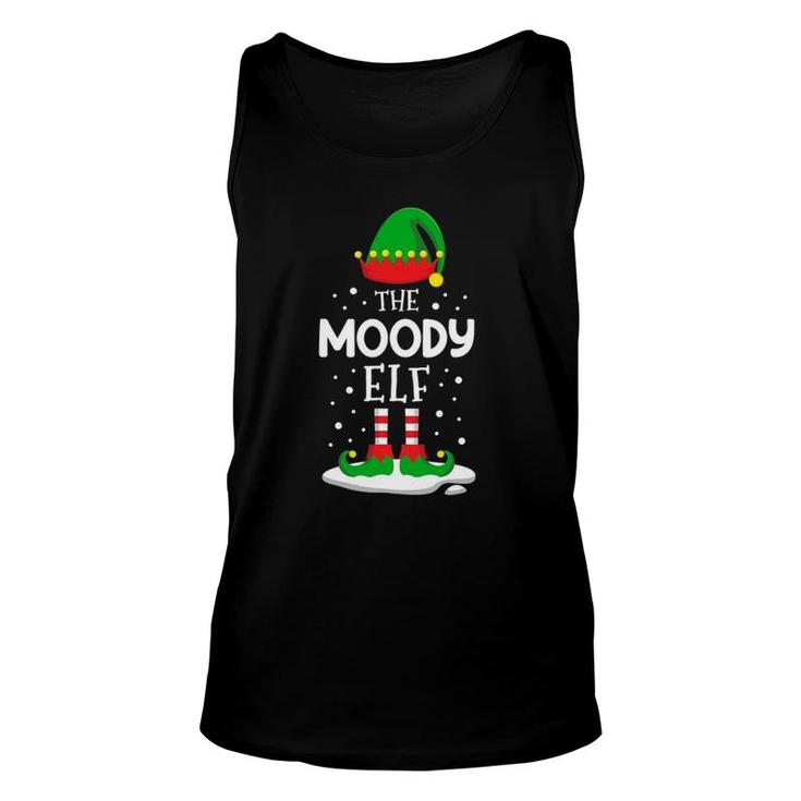 The Moody Elf Christmas Family Matching Costume Pjs Cute Unisex Tank Top
