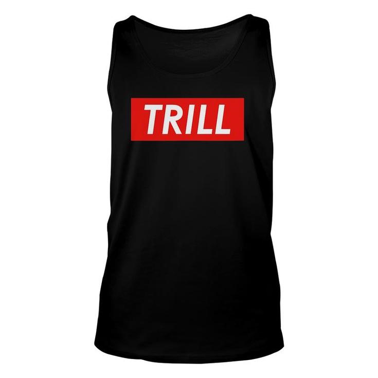 Trill Music Red Box Gift Unisex Tank Top