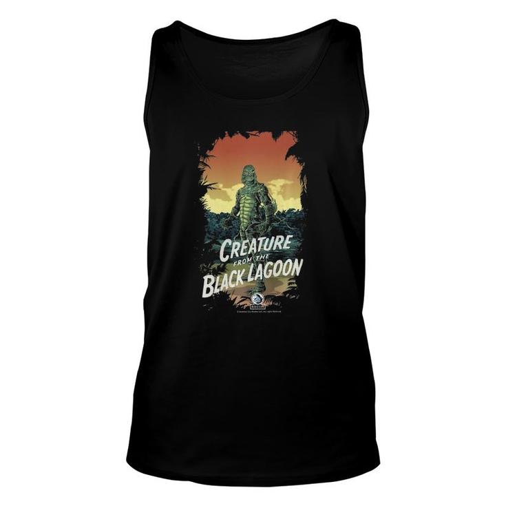 Universal Monsters Creature From The Black Lagoon Dark Frame Tank Top