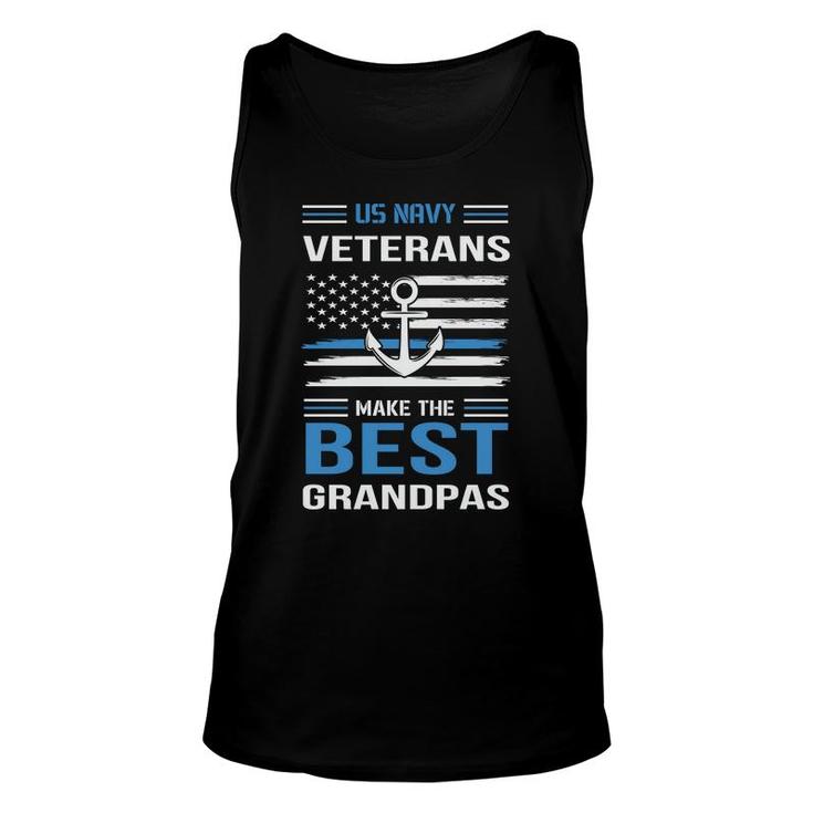 Us Navy Veteran 2022 Make The Best Grandpas Unisex Tank Top