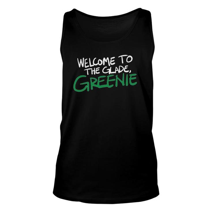 Welcome To The Glade Bookish Tee Book Lover Gift Unisex Tank Top