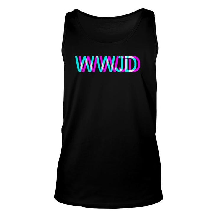 What Would Jesus Do Wwjd Christian Faith Believer Unisex Tank Top