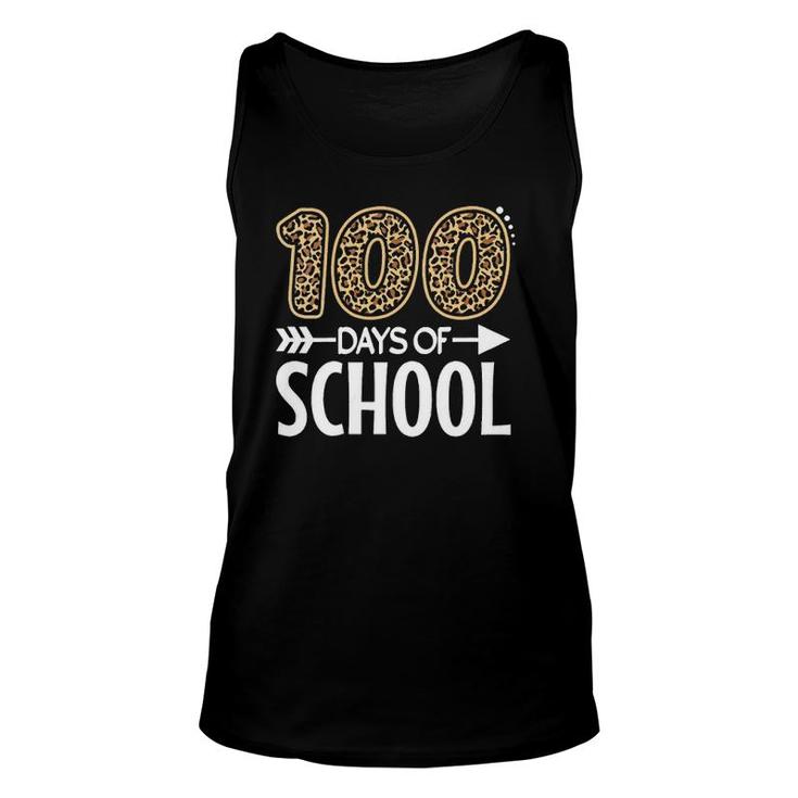 Womens 100Th Day Of School Teacher Student Gift 100 Days Of School Unisex Tank Top