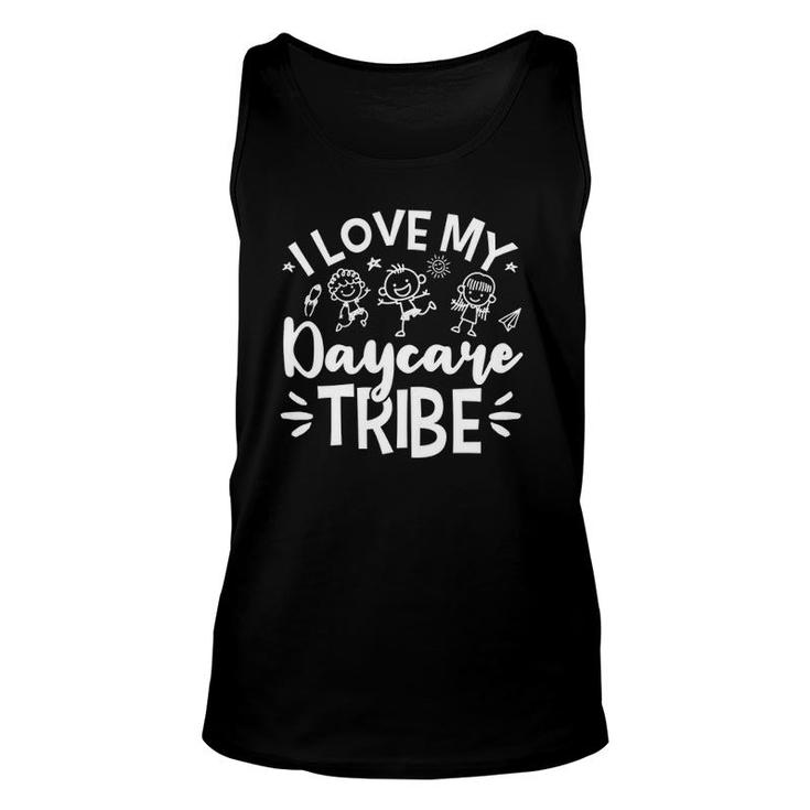 Womens Daycare Provider I Love My Daycare Squad Unisex Tank Top