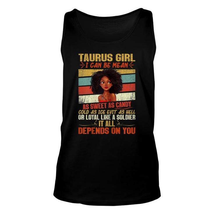 Womens Taurus Girl Are Born In May 20 Birthday  Unisex Tank Top