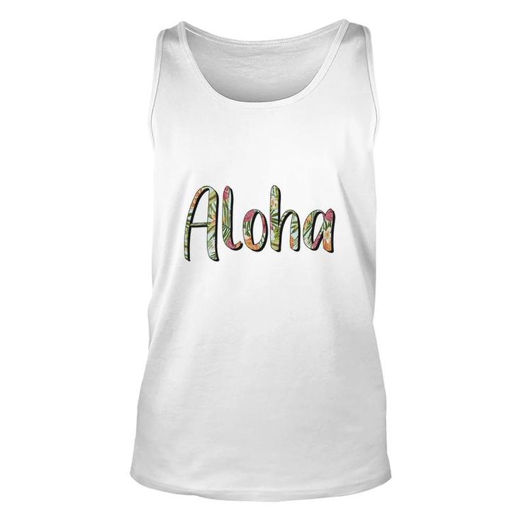 Aloho Welcome Summer Coming To You Unisex Tank Top