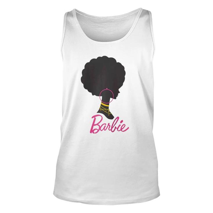 Barbie Afro Barbie Raglan Baseball Tee Unisex Tank Top