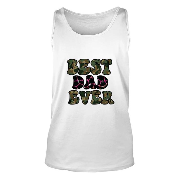 Best Dad Ever Characteristics Of The Army Fathers Day Unisex Tank Top