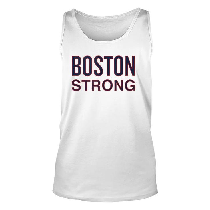 Boston Strong American Patriotic  Unisex Tank Top
