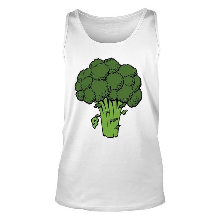 Broccoli Is Life Fun Graphic Vegetable Unisex Tank Top