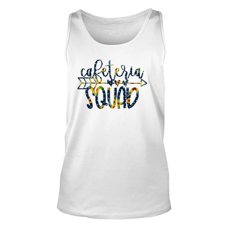 Cafeteria Squad Back To School Matching Group Sunflowers Unisex Tank Top