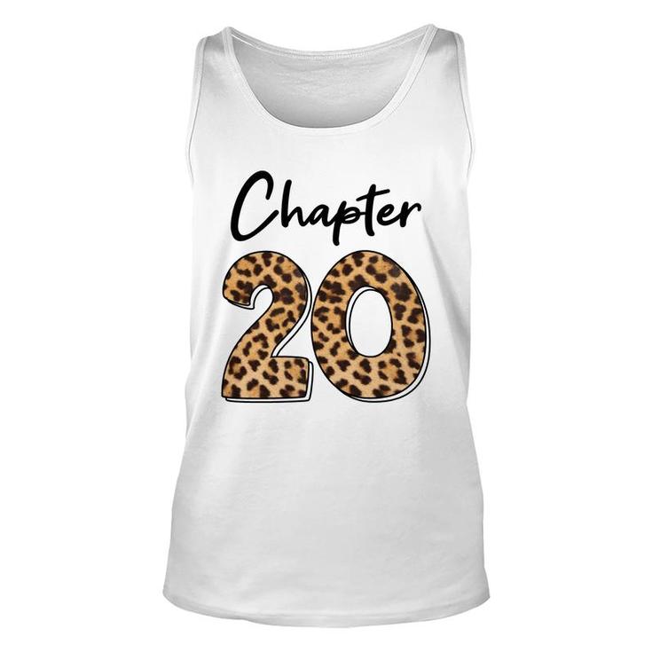 Chapter 20 Leopard Since 2002 Is Fabulous 20Th Birthday Unisex Tank Top