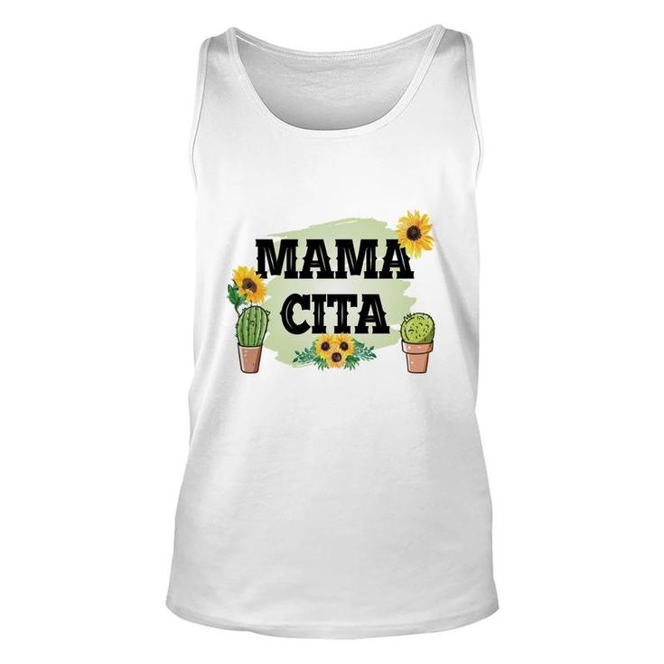 Cinco De Mayo Mama Cita Sunflower Yellow Unisex Tank Top