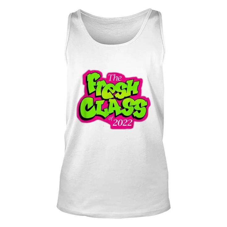 Class Of 2022 Future Fresh Senior 90S Tv Style Graduation  Unisex Tank Top