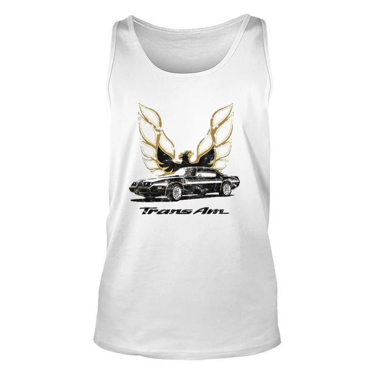 Classic Old School Muscle Car Classic Vintage American Car Unisex Tank Top