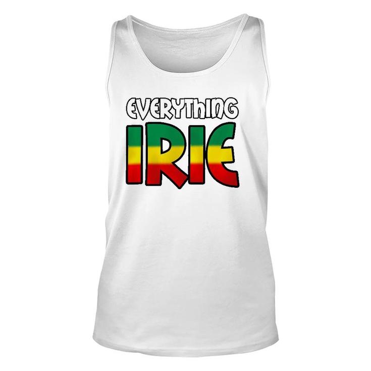 Everything Irie Colorful Rainbow Gift Unisex Tank Top
