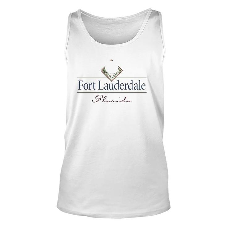 Fort Lauderdale Florida Golf Lover Gift Unisex Tank Top