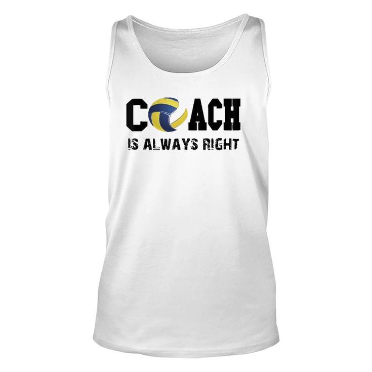 Funny Volleyball Coach Gifts Gift For Volleyball Coach  Unisex Tank Top