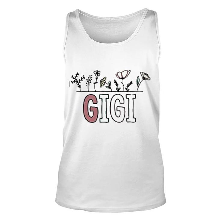 Gigi Casual Simple Floral New Trend 2022 Unisex Tank Top