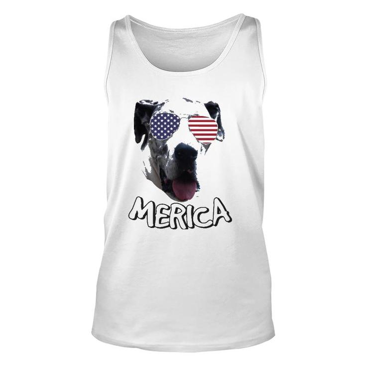 Great Dane Independence Day 4Th Of July Unisex Tank Top