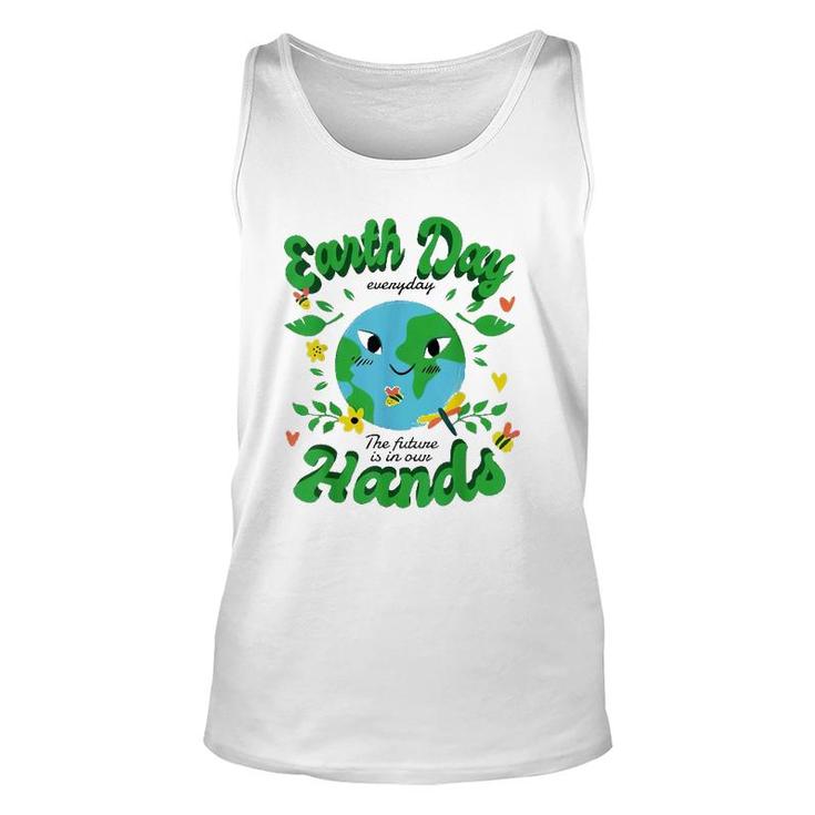 Green Squad For Future Is In Our Hands Of Everyday Earth Day Tank Top