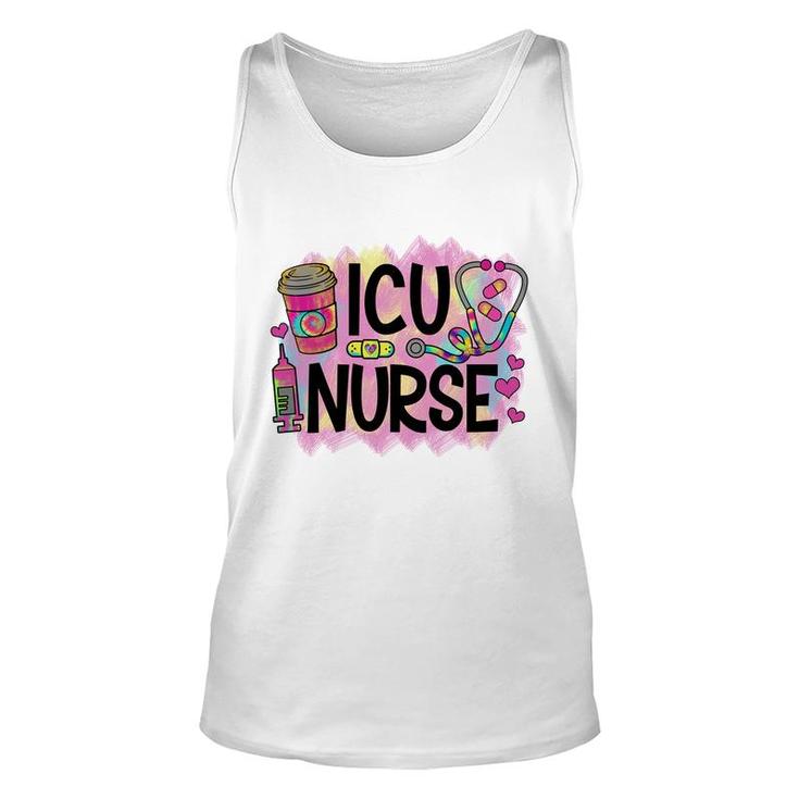 Icu Nurse Nurses Day Colorful 2022  Unisex Tank Top