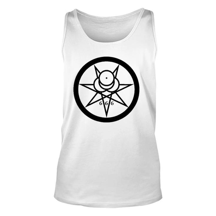Thelema Mark Of The Beast Crowley 666 Occult Esoteric Magick Tank Top